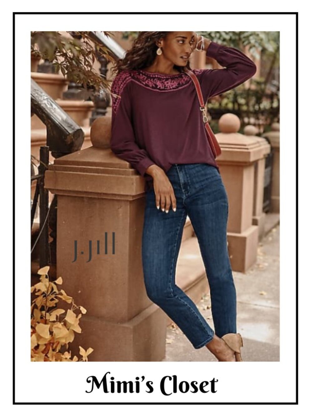 J.JILL DENIM Authentic Fit Slim Leg Jeans - Size 14